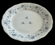 Vintage Johann Haviland Blue Garland Dinner Plate Set of 2 70s Bavaria Germany picture
