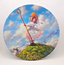 Knowles Limited Edition Classic Mother Goose Little Bo Peep Porcelain Plate picture