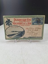 Antique Picturesque Havana Book Of 20 Postcards Dated 1930, Intact And Complete  picture