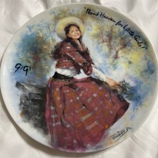 Vintage 1985 “Gigi” Thank Heaven For Little Girls Limoges Collector Plate Art picture