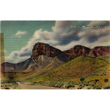 Vintage El Capitan Postcard Highest Point Texas Signal Peak Guadalupe Mts 10664 picture
