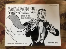 Mandrake Official Sundays Lee Falk Volume 5 The Evil Magician PB 1989 - Rare picture