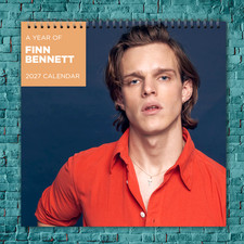 Finn Bennett  2027 Wall Calendar 12 Month Celebrity Photo Fan Collectible picture