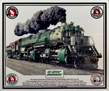 GREAT NORTHERN RAILROAD SIGN - Green Trains #2049 Gifts picture