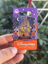 2026 Disney Parks Walt Disney World Halloween Cinderella Castle LE 4000 Pin picture
