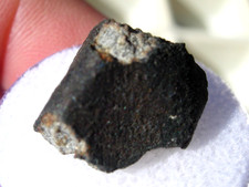2.92 grams part crusted 17mm Buzzard Coulee (H4) Meteorite from Canada with COA picture