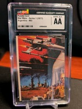 1977 STAR WARS ARGENTINA #83 PUZZLE PIECE CGC AA picture