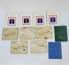 Vintage Tremont Savings Bank Passbooks Lot 11 1950s Bronx New Rochelle NY picture