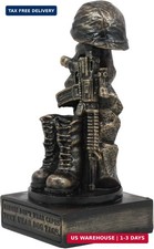 Ebros American Pride Patriotic Fallen Soldier Solemn Memorial Statue 8