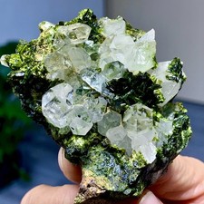 142G Rare Natural Garden quartz cluster specimen mineral healing from SiChuan picture