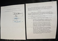 EC Comics Mad Magazine Writer Frank Jacobs Artist Bob Clarke Signed Contract picture