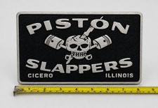 PISTON SLAPPERS Cast Aluminum Car Plaque picture