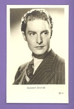 ROBERT DONAT # 3784 VINTAGE PHOTO PC PUBLISHER LATVIA 843 picture
