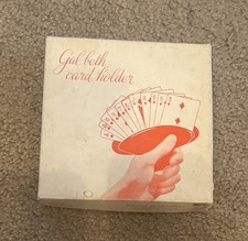 Vintage E -Z Grip Gal-Beth Playing Card Holder for Any Card Game W/ Original Box picture