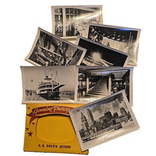 Vintage S.S. Delta Queen Photo Set Riverboat Souvenir Mississippi Steamboat picture