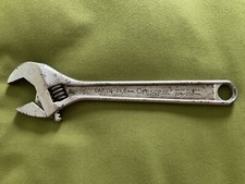 VINTAGE Crescent Adjustable Wrench Good Crestoloy 10 INCH USA 250mm picture