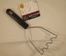 Stainless Steel Potato Masher & Ricer, Dishwasher Safe. Mash Vegetables Too picture