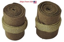 WW1 US Army Putties / M1910 Leggings Wraps -Reproduction British WW1 Long Puttee picture