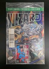 Wizard - SUPERMAN TRIBUTE EDITION - SEALED NEW - First Edition picture