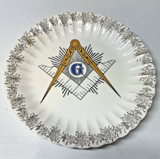 Vintage O.P. Co Syracuse Masonic Plate 10