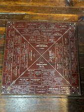 Rare Aliquippa Pa Vintage Advertising Folding Card Poker Table Beaver County picture