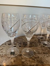 **Noritake Aston Crystal Water or Wine Goblets - 2 picture