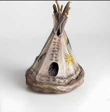 Vintage 1991 Castagna Native American Tepee Italy Two Piece Wild West #194 picture