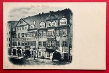 Postcard old Leipzig around 1900 publisher Max Nierth no. 183 am Brühl three swans (101510 picture