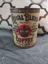 Royal Blend Brand Coffee  Granger & Co. Buffalo New York Metal Can Advertising  picture