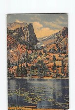 Postcard Nymph Lily Pad Lake Mount Hallett Dream Lake Trail Rocky Mountain Park picture