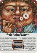 1974 MARANTZ 115B AM/FM Tuner 4140 Amplifier ***DECORATIVE REPLICA METAL SIGN*** picture