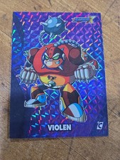 2025 Cardsmiths Mega Man X  Violen Card #22 Purple Megafractor #d 7/10 picture
