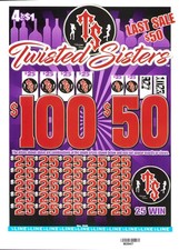 Pull Tab Tickets - Jar - Game - Twisted Sister - 885 ct picture