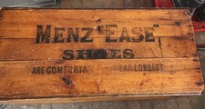 Antique Create 1890-1910 Era MENZ EASE SHOES, CHARLES E ROSMAN CO, Ohio picture