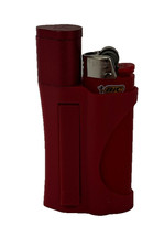EZ Pipe Plastic Holder | 1 Bic Included | Red picture