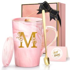 Coffee Mugs - Birthday Gifts for Women, Personalized Initial Customized Mug 1... picture