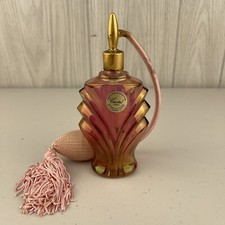 Cristal d'Arques Perfume Crystal Atomizer Bottle Genuine Lead France Iridescence picture