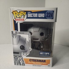 Funko POP BBC Doctor Who: Cyberman #224 Hot Topic Exclusive Vinyl Figure picture