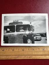 Vintage Photo Charter Bus Snapshot picture