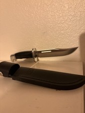 Buck 119 Special Fixed Flat Blade Knife With Leather Sheath USA -- NWOB picture