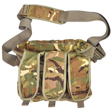 British Army MTP Camo Ammo Ammunition Grab Bag Genuine Shoulder Pack Strap picture