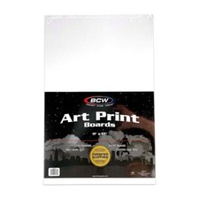 BCW 11x17 Art Print Backing Boards For Playbills / Posters PVC Free Archival picture