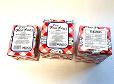 Vtg Mary's Moo Moos Christmas Lot of 3 Cow Figurines Mistletoe Set - Minor Flaw picture