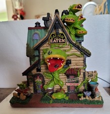 Lemax Spooky Town 2019 GARDEN OF EATEN NURSERY #95445 Lit Village Building picture