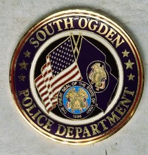 UTAH - South Ogden City - POLICE DEPARTMENT - Challenge Coin picture