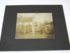 Oroville CA Butte County Citris Fair Exhibit LARGE Cabinet Photograph c1890 RARE picture