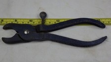 Antique Stewart Hog Ring Co Pliers SHB Blue picture
