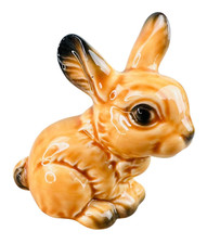 vtg  Goebel Brown Bunny Figure  2.25
