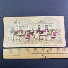 Fabyan House Parlor Stereoview Kilburn Brothers White Mts. New Hampshire 1880s picture
