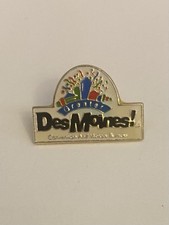 Greater Des Moines Convention And Visitors Bureau Lapel Pin P184 picture